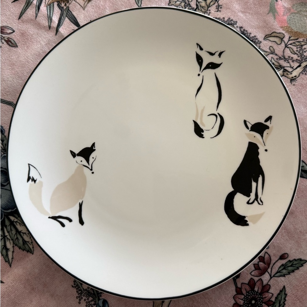 Lenox Kate Spade New York Wickford FOREST DRIVE Accent Plate NEW NWT